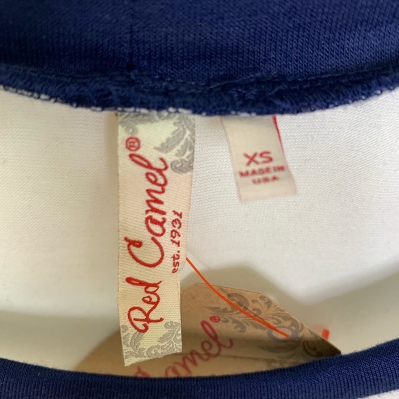 Red Camel l USA Map Raglan Tee Shirt - Picture 6 of 10